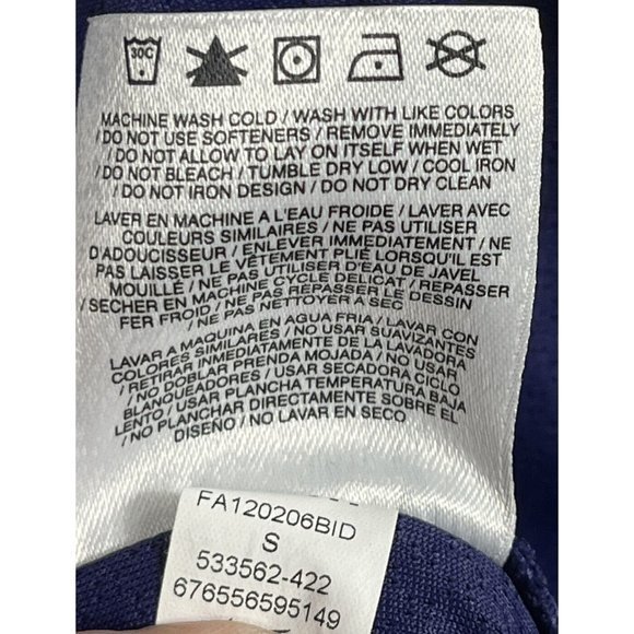 Nike Dri Fit Full‎ Zip Warm Up Track Jacket Womens Size Small Fleece  Hoodie - Picture 7 of 7